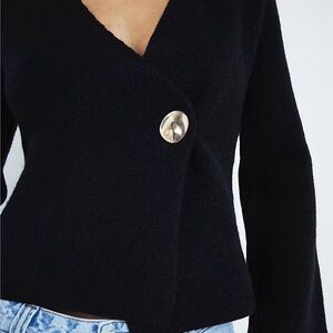 Riverisland Black Assymetric Sweater